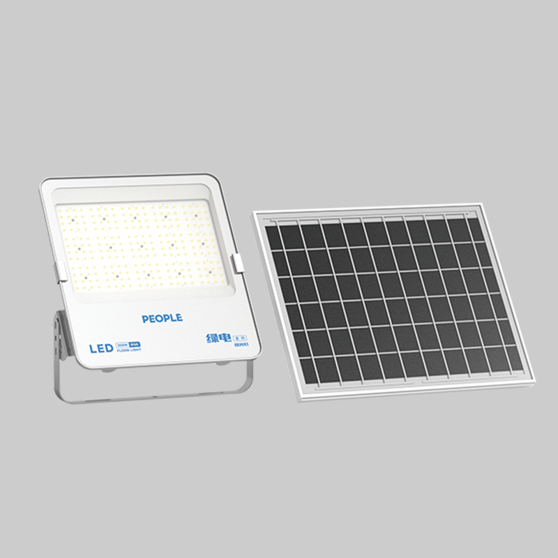 人民電器綠電系列(1)太陽能投光燈 