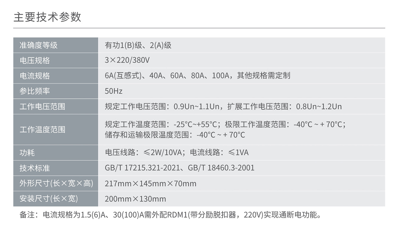 人民电器DSSY858/DTSY858型三相电子式预付费电能表 